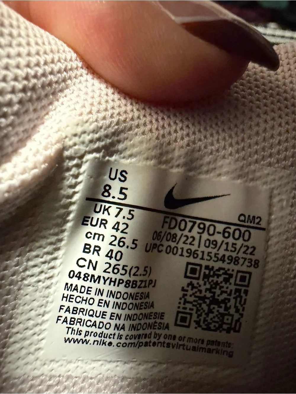 Nike clean leather